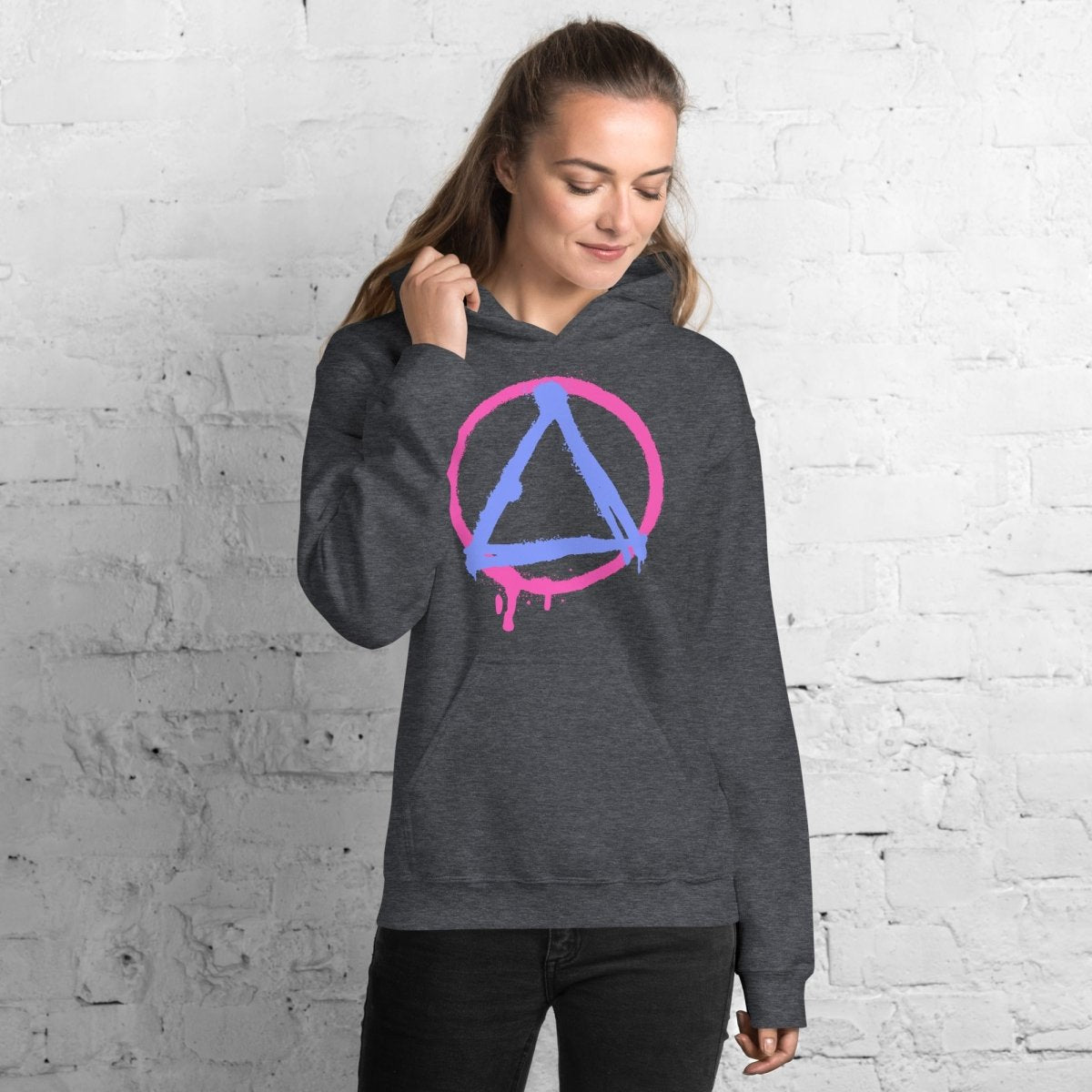Graffiti Sobriety Symbol Unisex Hoodie
