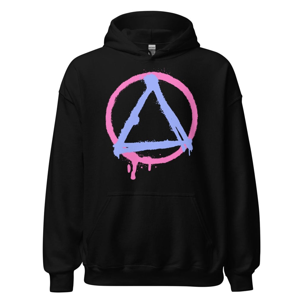 Graffiti Sobriety Symbol Unisex Hoodie
