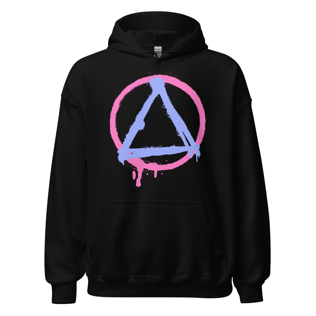 Graffiti Sobriety Symbol Unisex Hoodie
