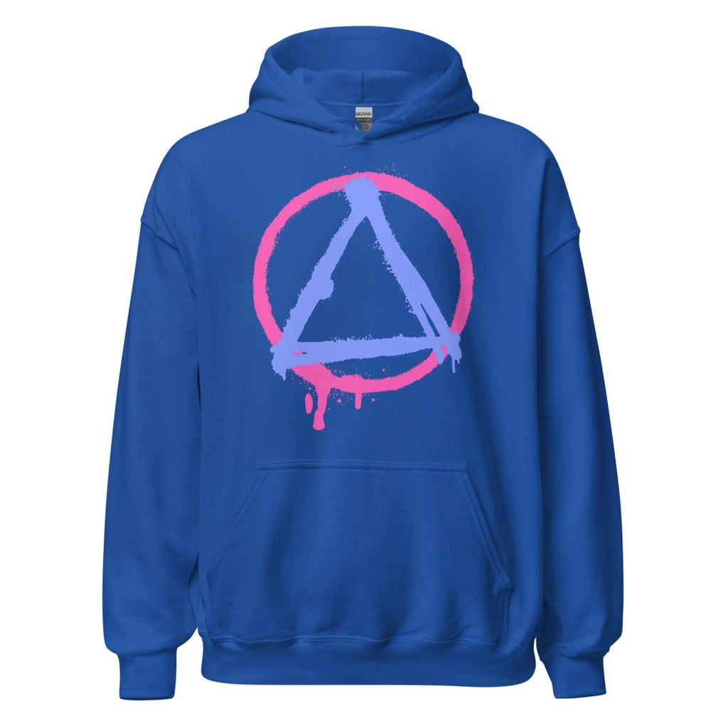 Graffiti Sobriety Symbol Unisex Hoodie