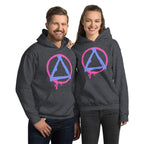 Graffiti Sobriety Symbol Unisex Hoodie