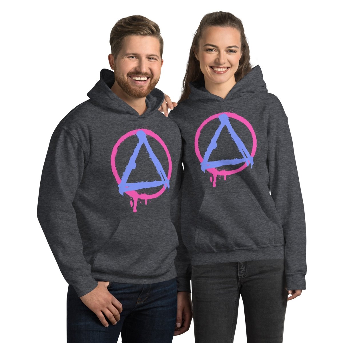 Graffiti Sobriety Symbol Unisex Hoodie