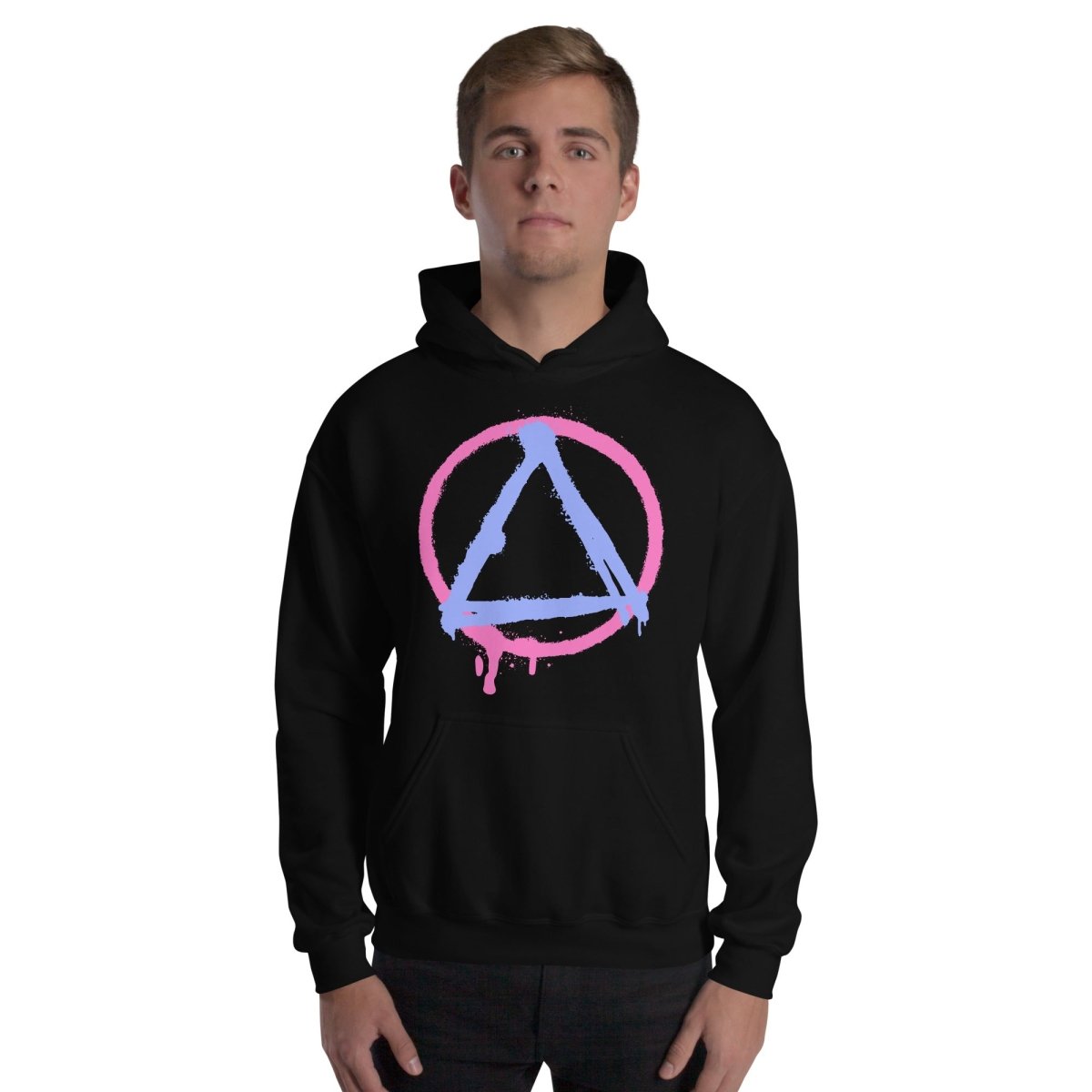 Graffiti Sobriety Symbol Unisex Hoodie