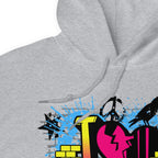 I Heart Recovery Graffiti Hoodie - Bold Sobriety Statement