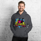 I Heart Recovery Graffiti Hoodie - Bold Sobriety Statement