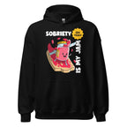 Sobriety Is My Jam Unisex Hoodie - Fun Recovery Statement Sweatshirt