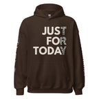 Just for Today Camo Hoodie – Recovery Streetwear with Attitude