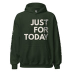 Just for Today Camo Hoodie – Recovery Streetwear with Attitude