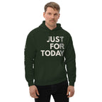 Just for Today Camo Hoodie – Recovery Streetwear with Attitude