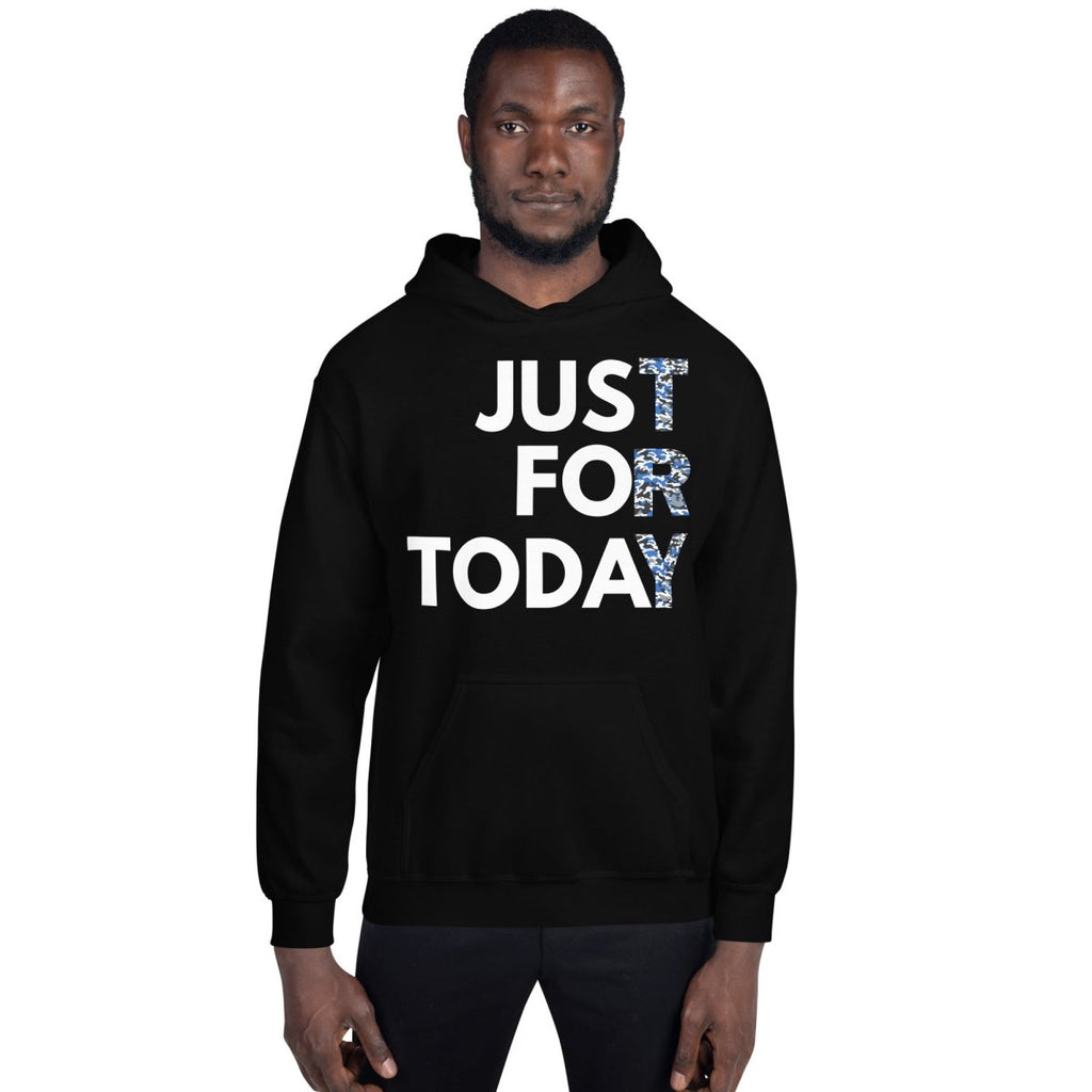 Just for Today Unisex Camouflage Hoodie