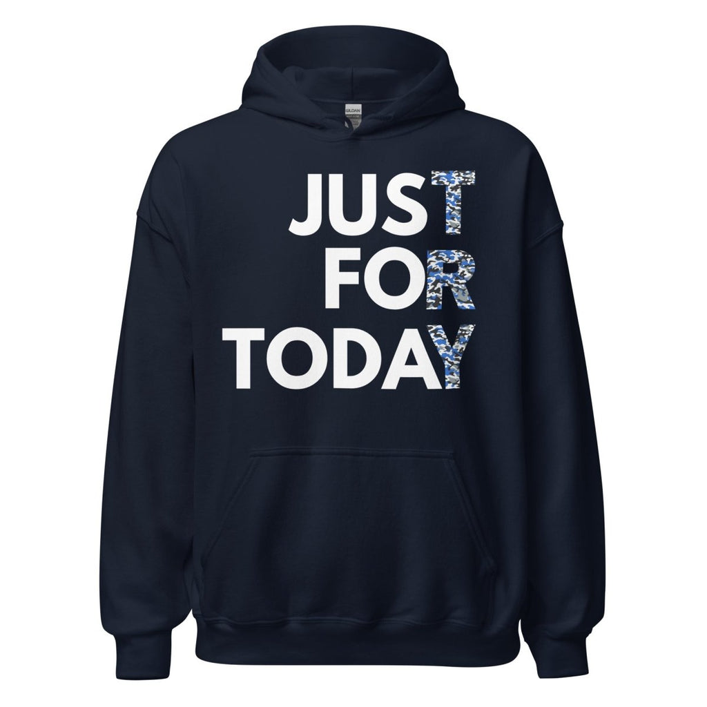 Just for Today Unisex Camouflage Hoodie