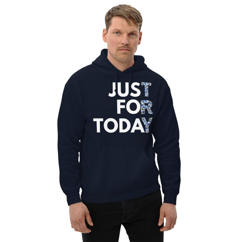 Just for Today Unisex Camouflage Hoodie