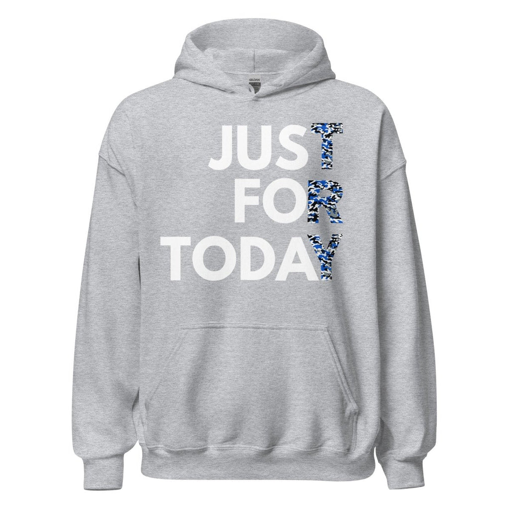 Just for Today Unisex Camouflage Hoodie