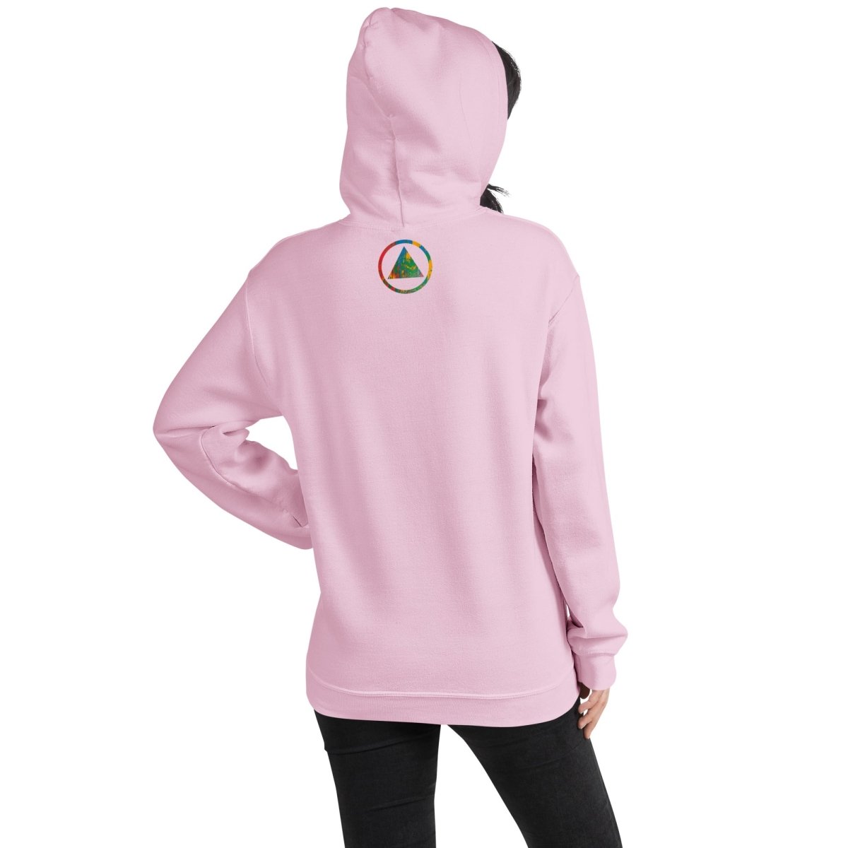 Just For Today Unisex Hoodie – Colorful Reminder to TRY
