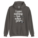 Leave Nothing But Sober Prints – Classic Recovery Hoodie