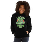 Lucky to be Sober St. Patrick's Day Hoodie - Rainbow Shamrock Design