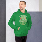 Lucky to be Sober St. Patrick's Day Hoodie - Rainbow Shamrock Design