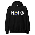 NOPE Graffiti Sobriety Symbol Unisex Hoodie – Recovery With Attitude