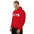 NOPE Graffiti Sobriety Symbol Unisex Hoodie – Recovery With Attitude