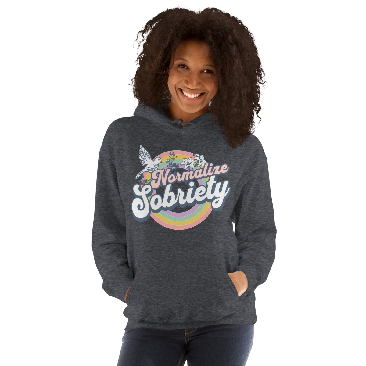 Normalize Sobriety Unisex Hoodie