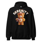 Orange Serenity Cub Hoodie – Orange Bear with Football Helmet