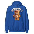 Orange Serenity Cub Hoodie – Orange Bear with Football Helmet