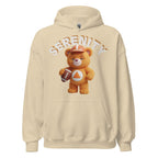 Orange Serenity Cub Hoodie – Orange Bear with Football Helmet