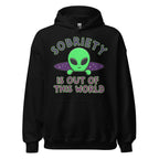 Out of This World Unisex Hoodie – Sobriety in Galactic Style