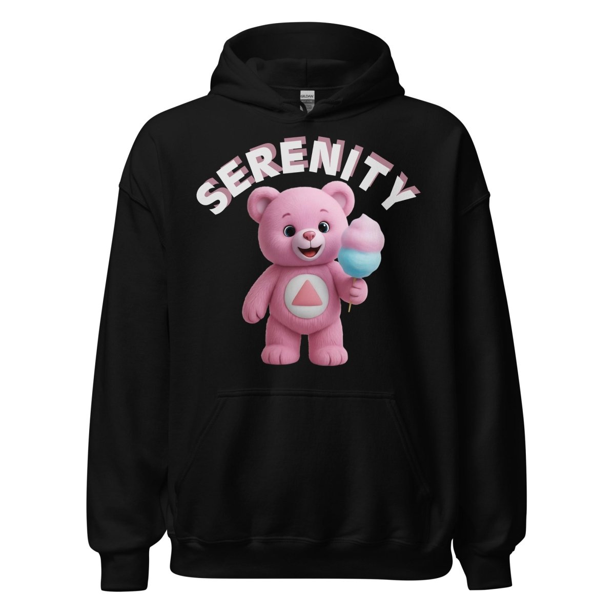 Pink Serenity Cub Hoodie – Soft, Sweet, and Sober – Unisex Recovery Hoodie