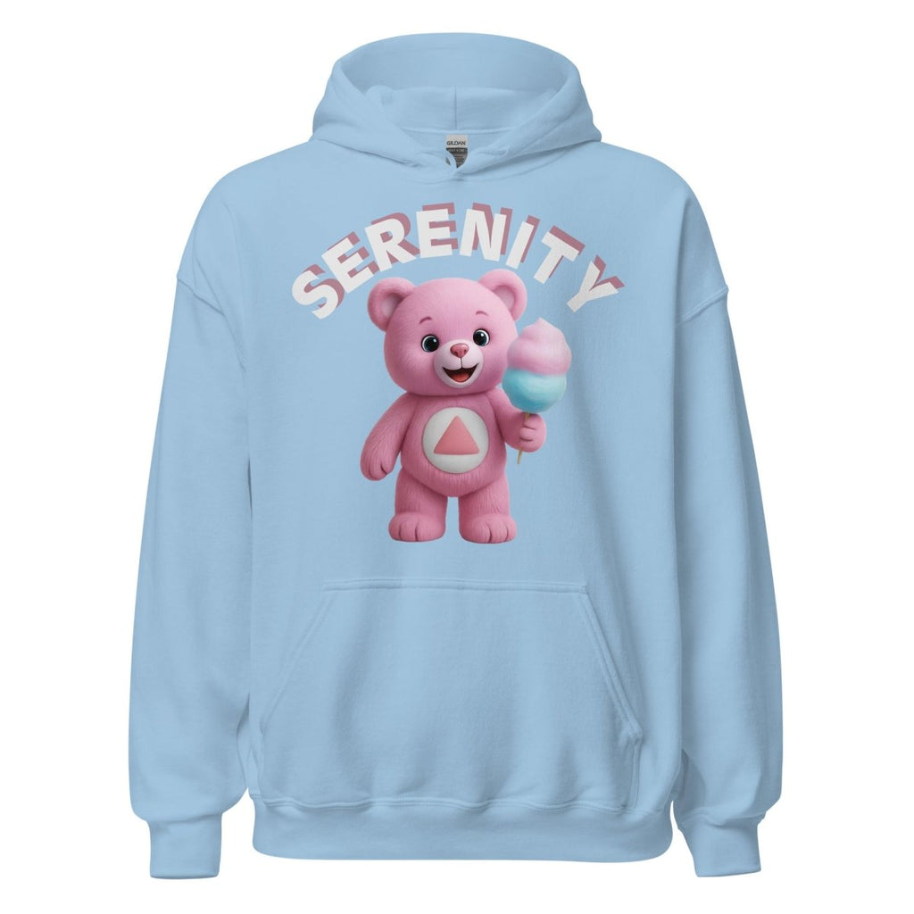 Pink Serenity Cub Hoodie – Soft, Sweet, and Sober – Unisex Recovery Hoodie