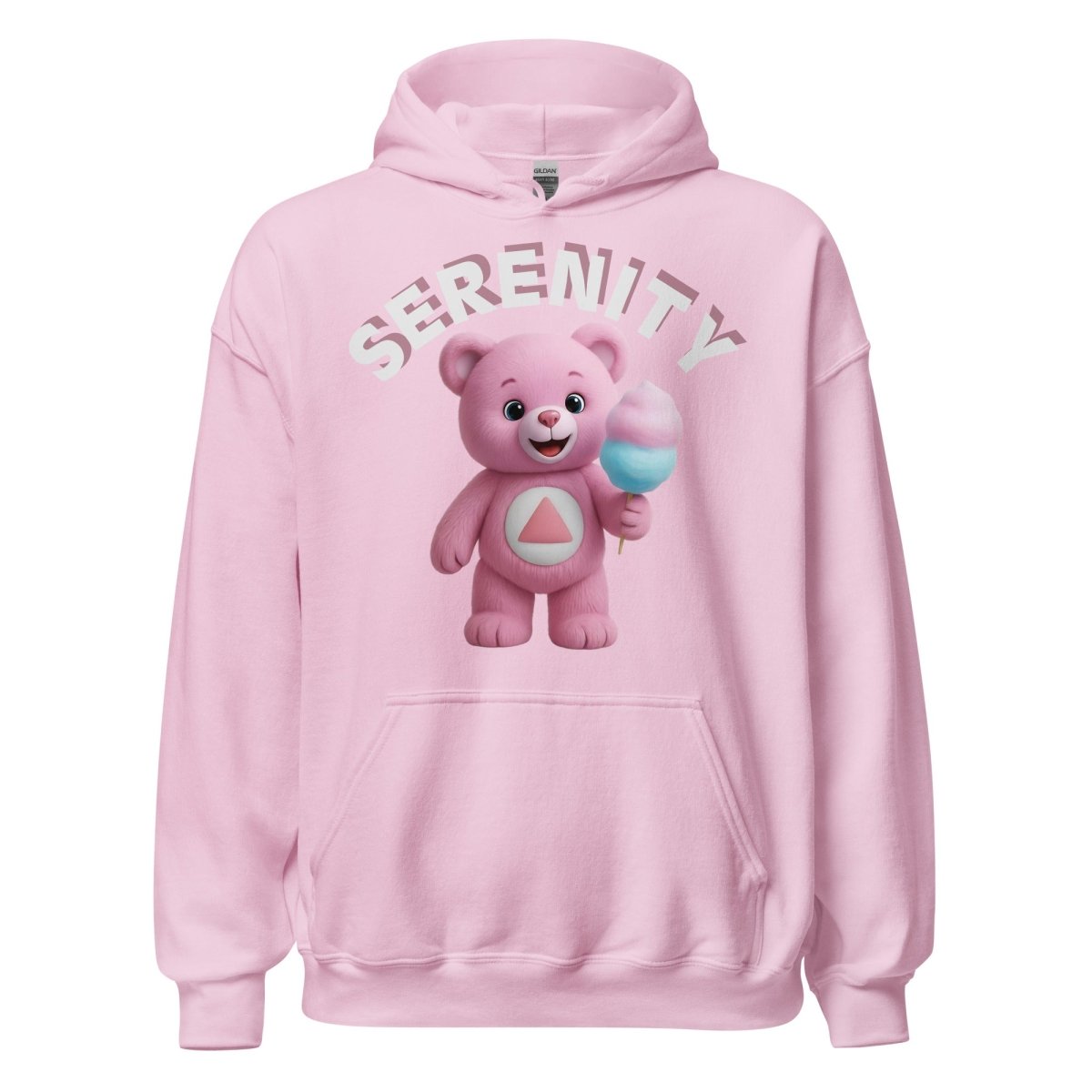 Pink Serenity Cub Hoodie – Soft, Sweet, and Sober – Unisex Recovery Hoodie