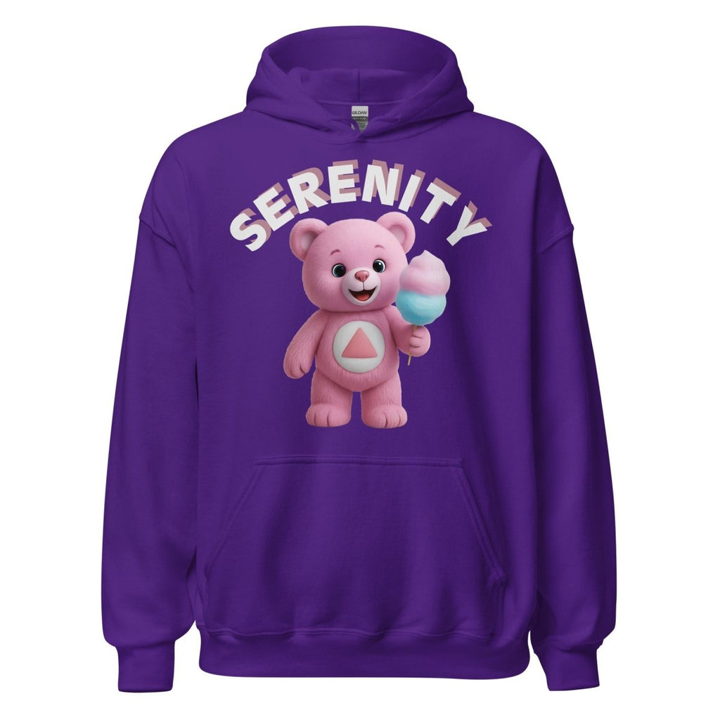 Pink Serenity Cub Hoodie – Soft, Sweet, and Sober – Unisex Recovery Hoodie