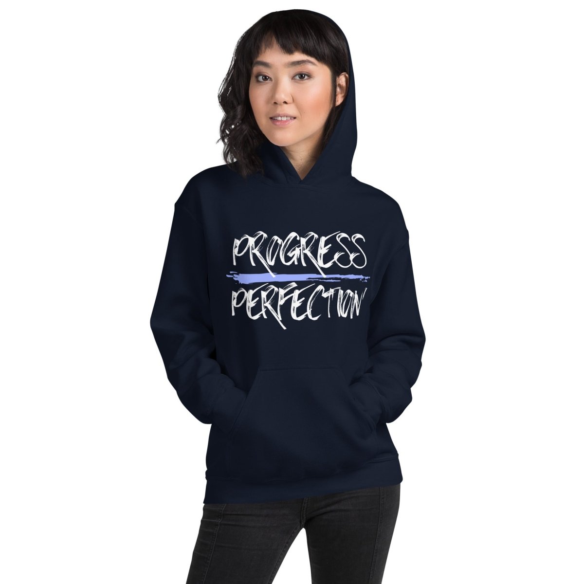 Progress Over Perfection Unisex Hoodie