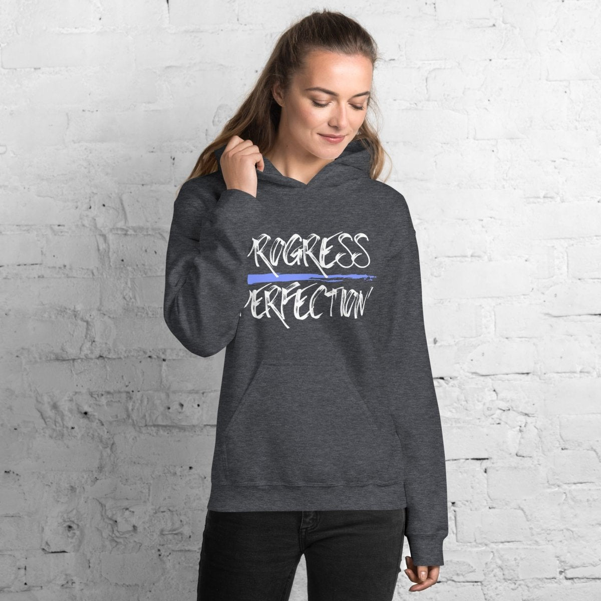 Progress Over Perfection Unisex Hoodie