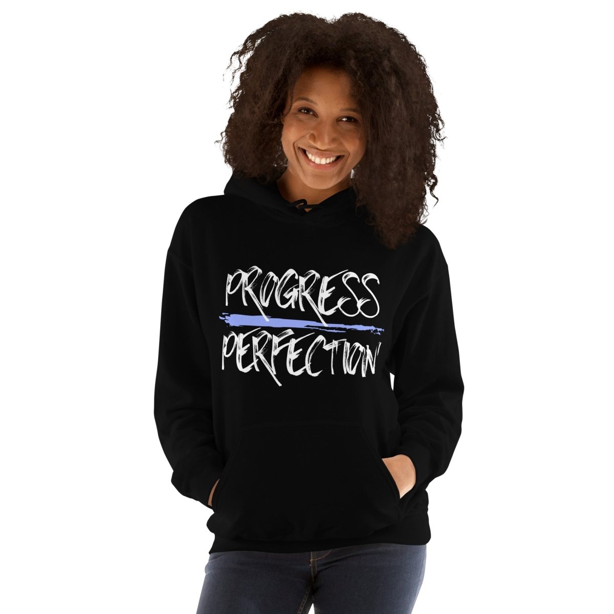 Progress Over Perfection Unisex Hoodie