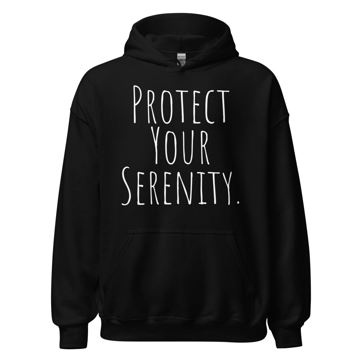 Protect Your Serenity Hoodie – Mindful Self-Care Sweatshirt