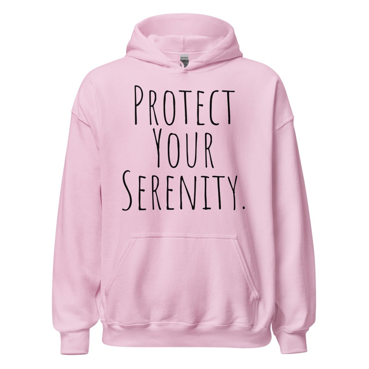 Protect Your Serenity Hoodie – Mindful Self-Care Sweatshirt