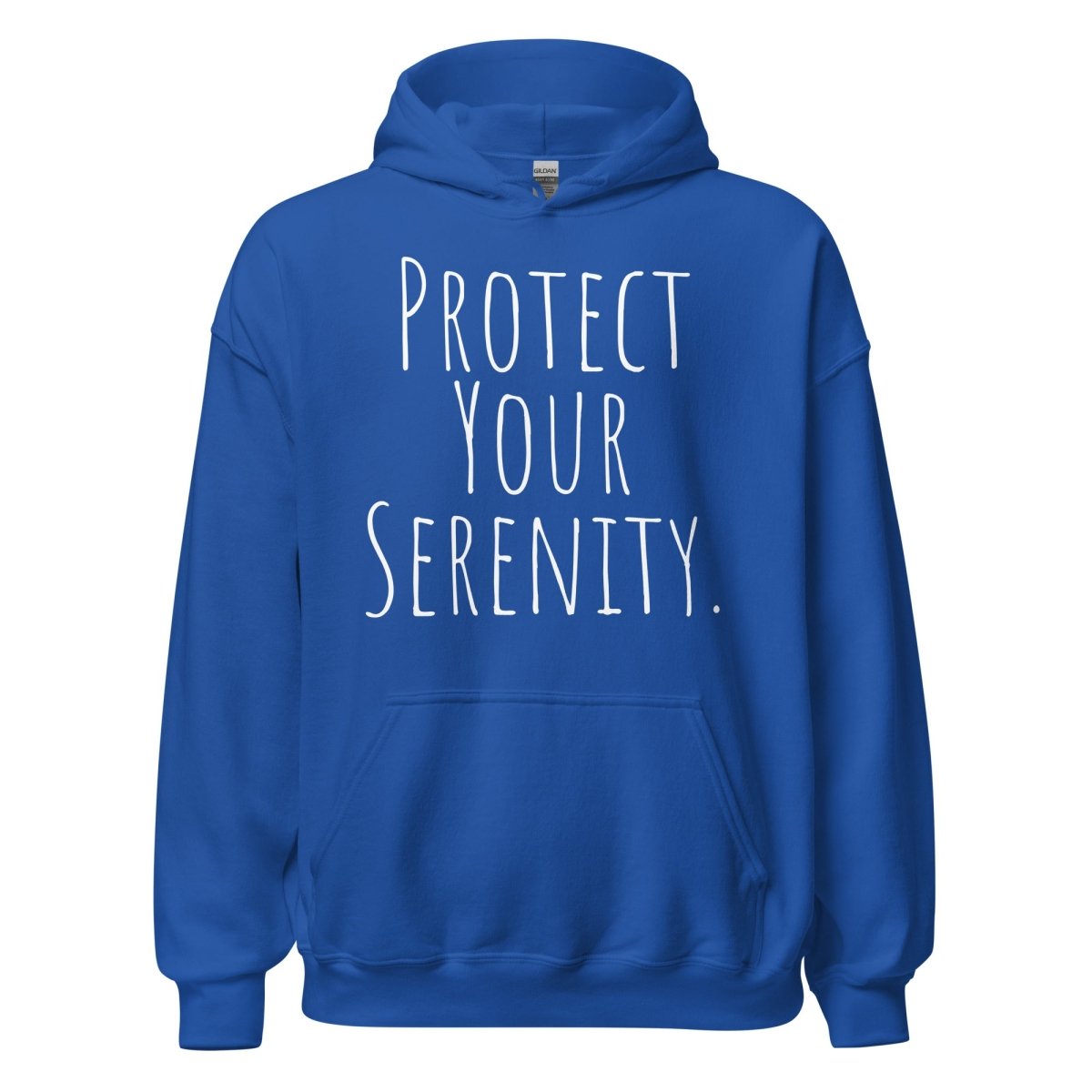 Protect Your Serenity Hoodie – Mindful Self-Care Sweatshirt