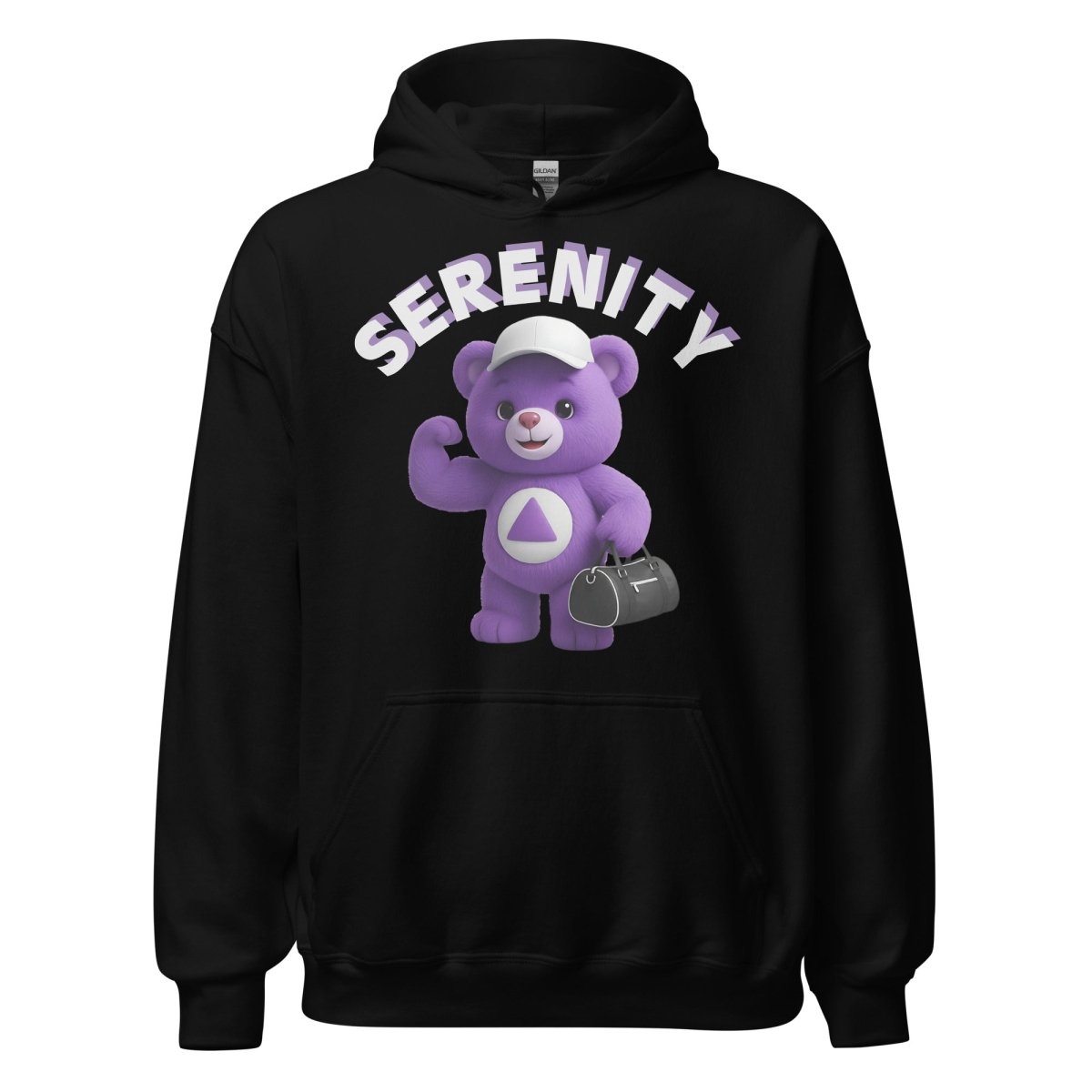 Purple Serenity Cub Hoodie – Ready for the Journey – Unisex Sober Hoodie