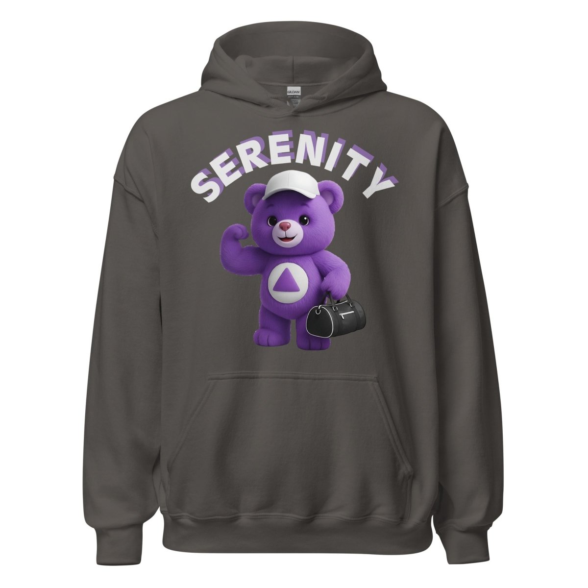 Purple Serenity Cub Hoodie – Ready for the Journey – Unisex Sober Hoodie