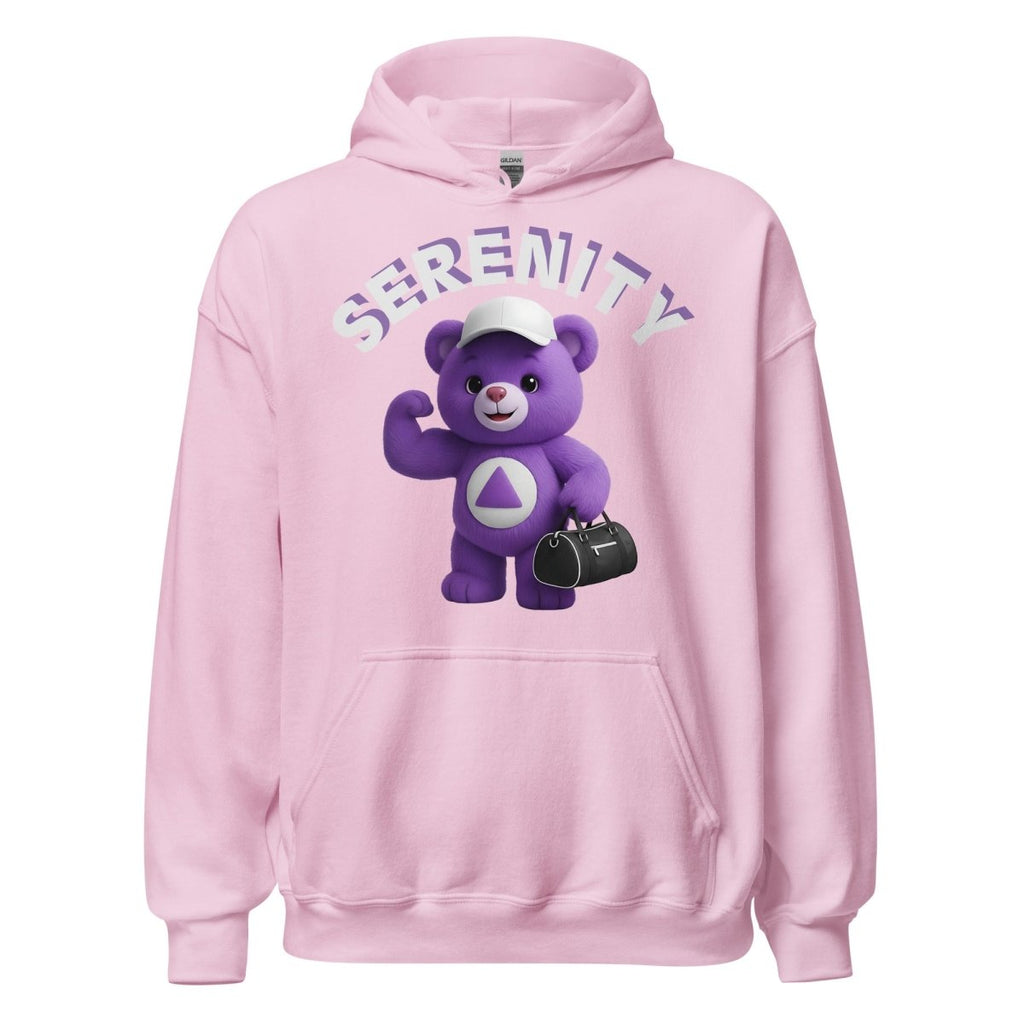 Purple Serenity Cub Hoodie – Ready for the Journey – Unisex Sober Hoodie