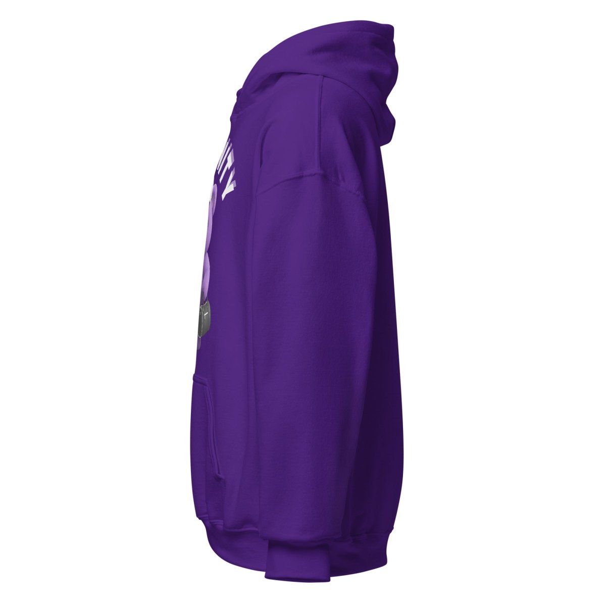 Purple Serenity Cub Hoodie – Ready for the Journey – Unisex Sober Hoodie
