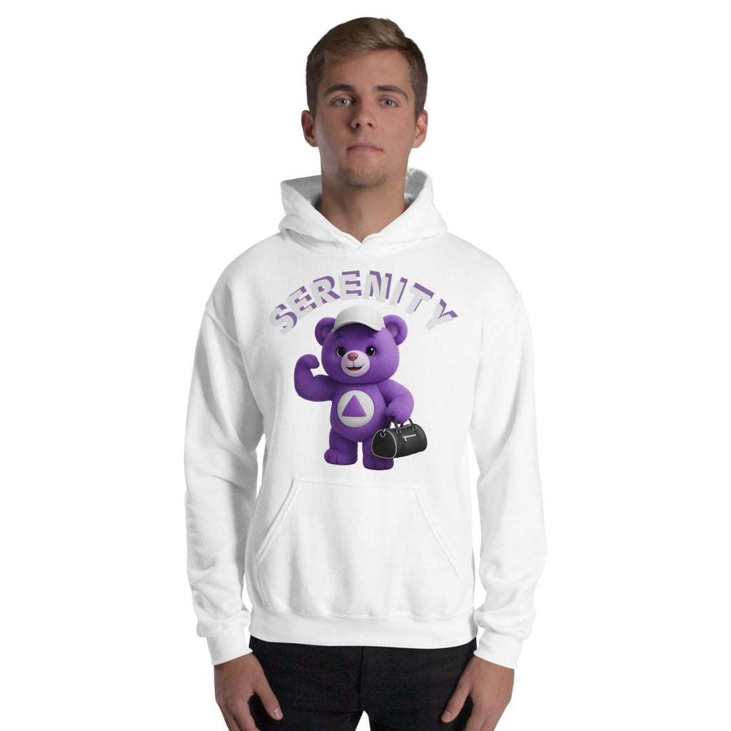 Purple Serenity Cub Hoodie – Ready for the Journey – Unisex Sober Hoodie