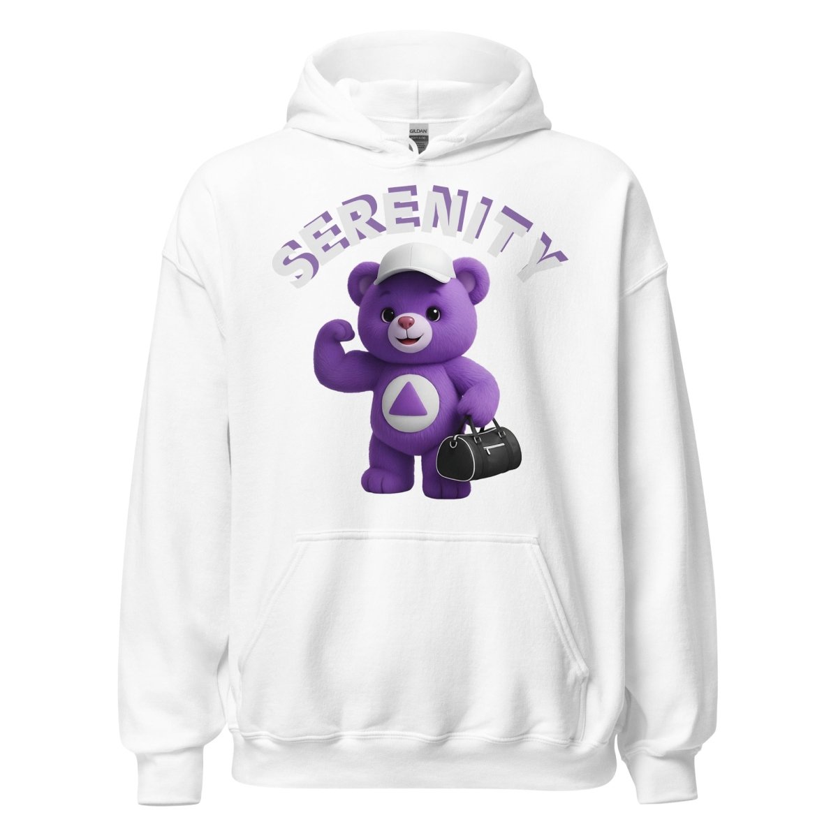 Purple Serenity Cub Hoodie – Ready for the Journey – Unisex Sober Hoodie