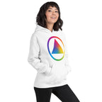 Rainbow Sobriety Symbol Unisex Hoodie - Pride Recovery Sweatshirt