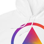Rainbow Sobriety Symbol Unisex Hoodie - Pride Recovery Sweatshirt