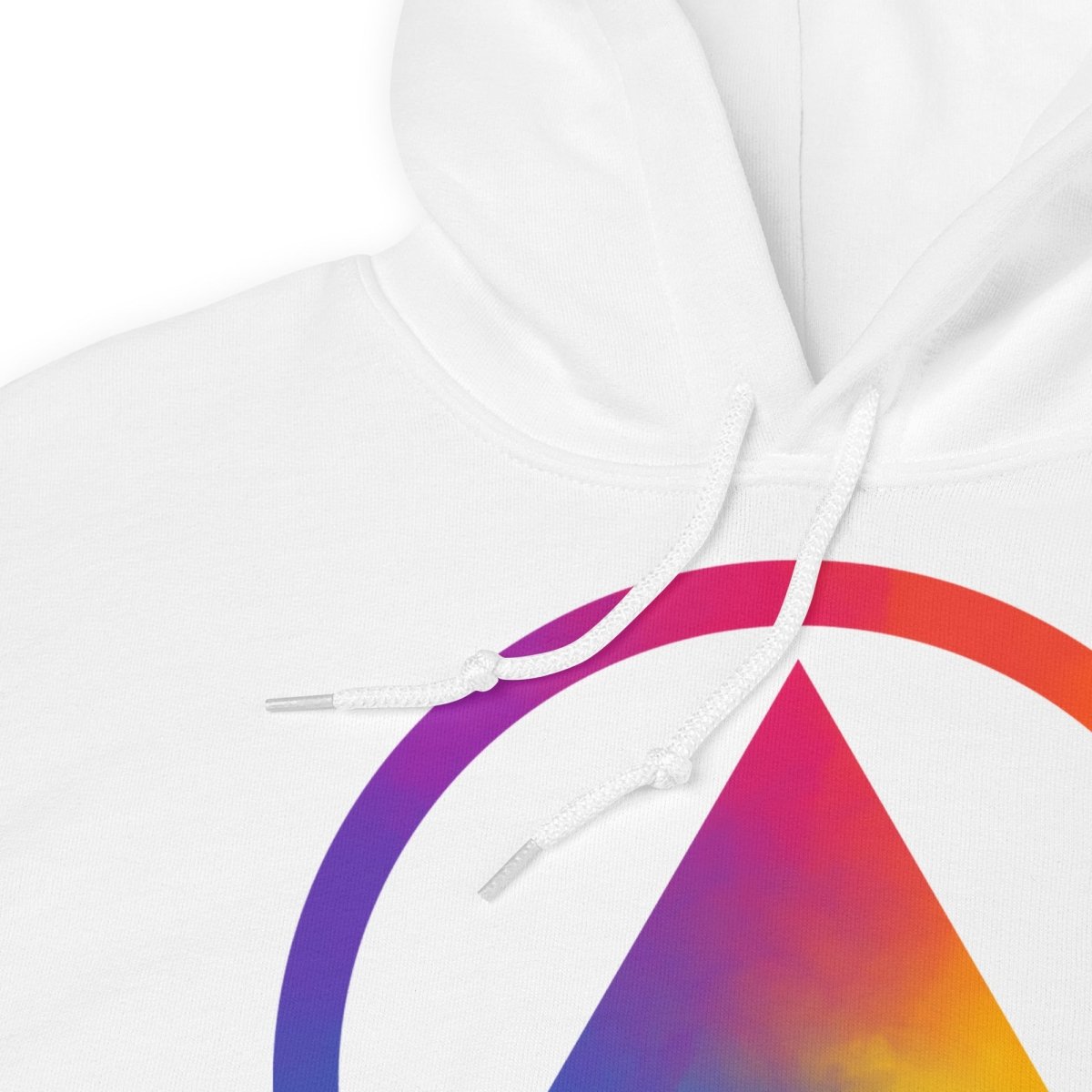 Rainbow Sobriety Symbol Unisex Hoodie - Pride Recovery Sweatshirt