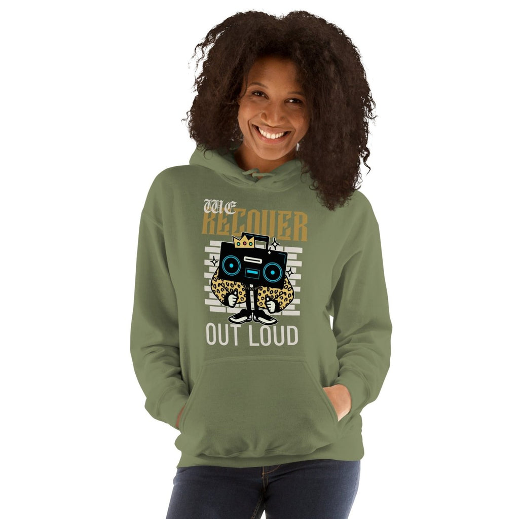 Recover Out Loud Unisex Hoodie