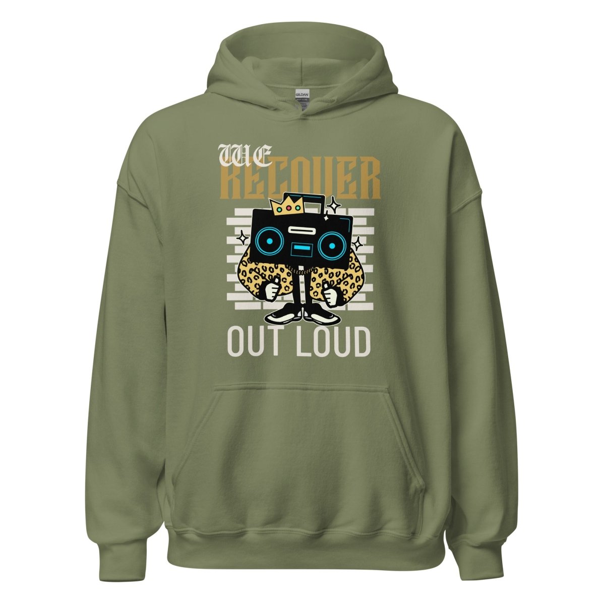 Recover Out Loud Unisex Hoodie