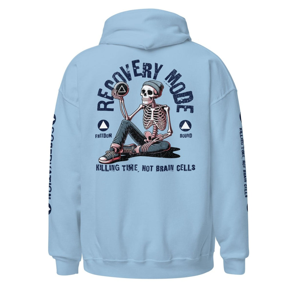 Recovery Mode Hoodie – Full-Design Sobriety Statement